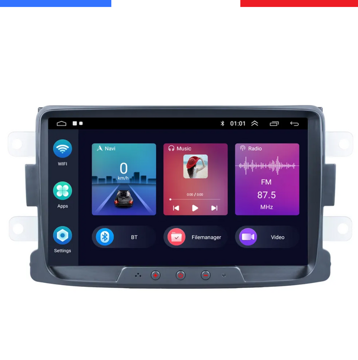 Autoradio GPS Android Carplay pour Renault Captur 2013-2016