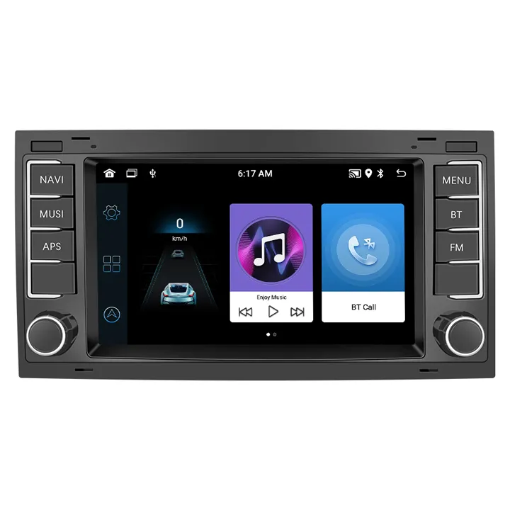 Autoradio GPS Android Carplay pour Volkswagen TOUAREG TRANSPORTER