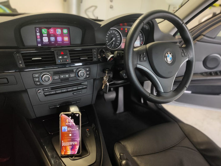 carplay bmw e90